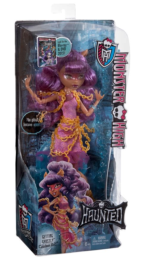 Monster High Haunted Getting Ghostly Clawdeen Doll