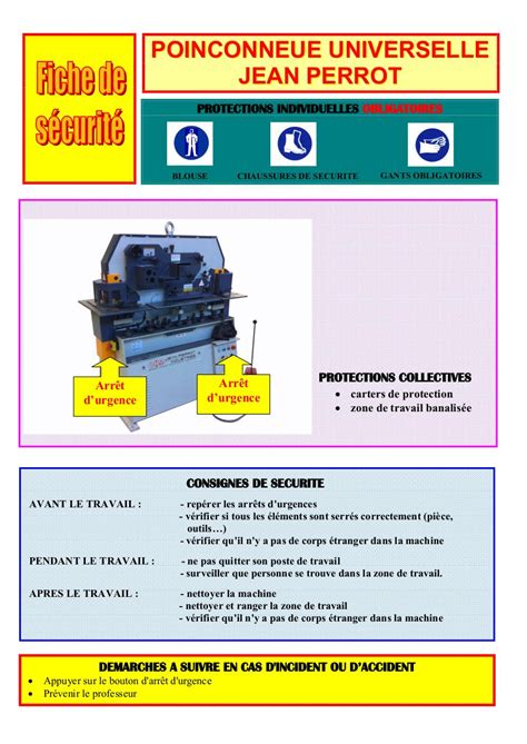 PDF Télécharger consignes de sécurité au travail pdf Gratuit PDF
