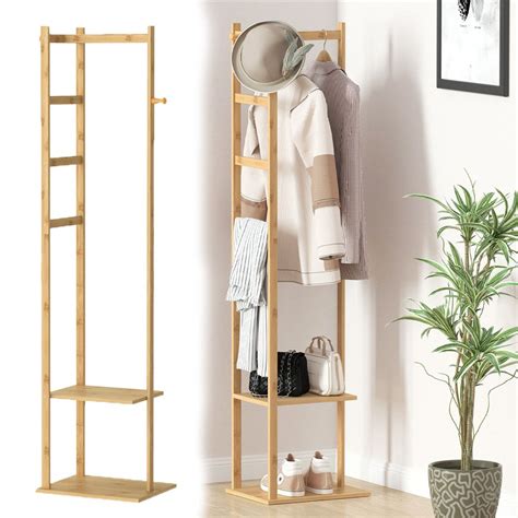 Kleidungsständer Garderobe Kleiderständer Stange Haken Halterung Hosen ...