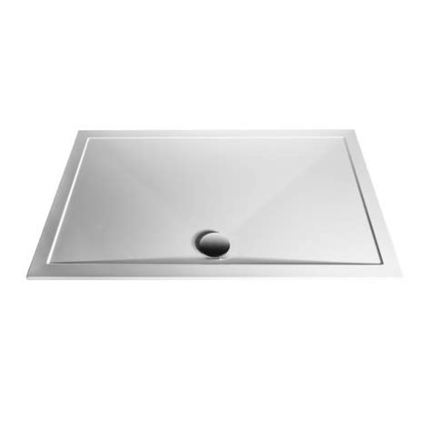 Aqualux 1200mm X 900mm Aqua25 Rectangle Stone Resin Shower Tray