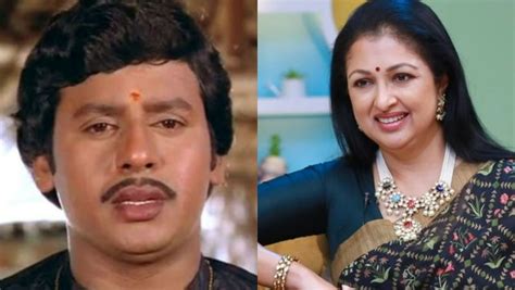 Raasave Unnai Nambi Actor Ramarajan And Actress Gowthami Issue Again