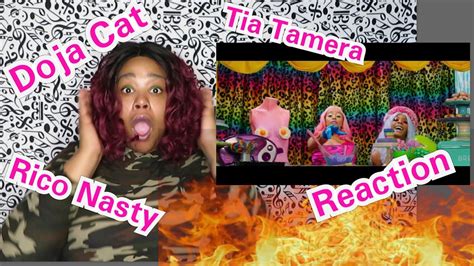 Doja Cat Tia Tamera Official Video Ft Rico Nasty Reaction Youtube