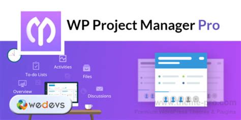 Wp Project Manager Pro Wordpress Plugin Themepro