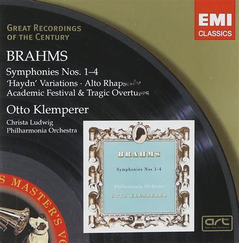 Brahms Symphonies N Variations Sur Un Th Me De Haydn