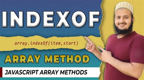 Indexof Method In Javascript Array Methods In Javascript Hindi