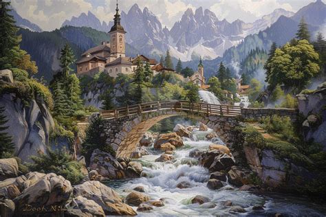 Alpine Landscape by SG310368 on DeviantArt