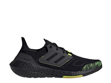 Adidas Ultra Boost 22 Core Black Solar Yellow