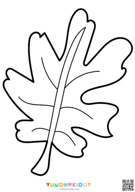 Fall Leaves Template Free Printable for Kids Craft