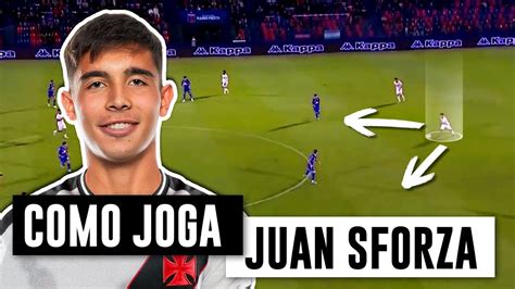 Como Joga Juan Sforza O Estilo Do Novo Refor O Do Vasco Youtube