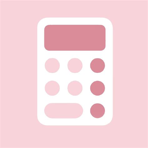 Calculator Icon Aesthetic Pink Calculator Icon Aesthetic Pink Will By Itsonthegridd Medium