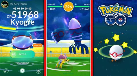 Best Counters How To Catch Kyogre In Pokemon Go Legendary Kyogre