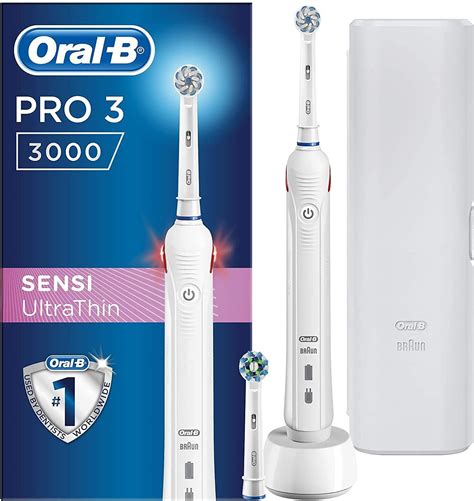 Oral B Pro Electric Toothbrush With Smart Pressure Sensor White