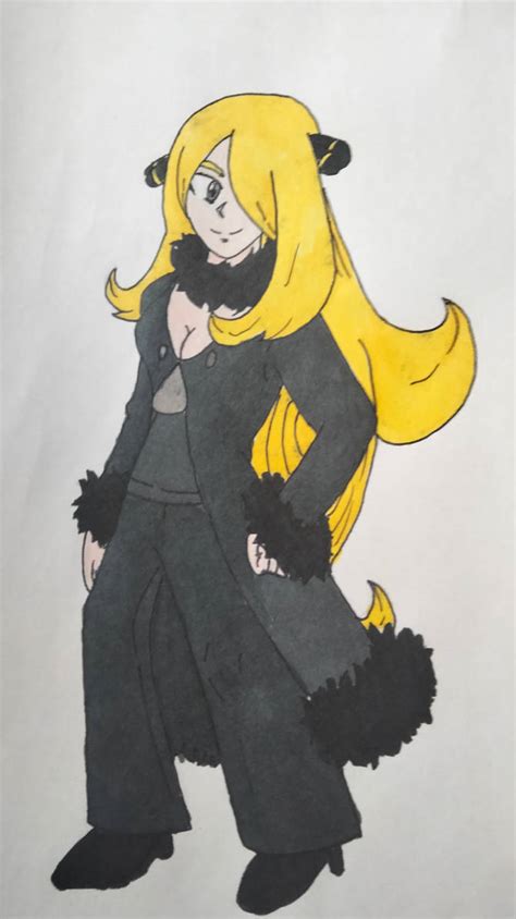 Cynthia fan art ^^ by CielUchiwa on DeviantArt