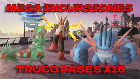 MEGA INCURSIONES SWAMPERT BLAZIKEN SCEPTILE INTERCAMBIOS LIKE