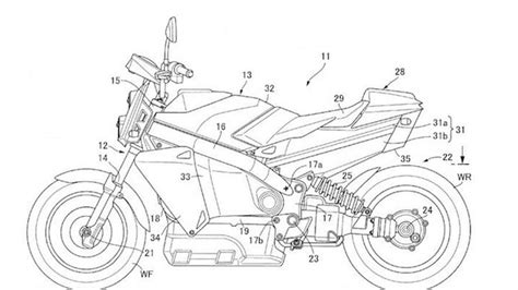 Honda Files New Patent For Hydrogen Powered Naked