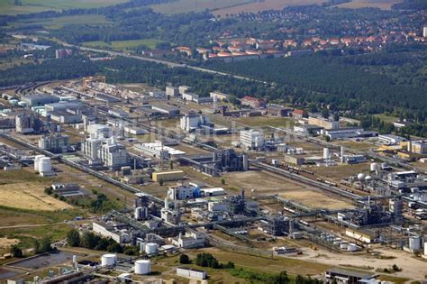 Schwarzheide Von Oben Werksgel Nde Der Basf Schwarzheide Gmbh Im