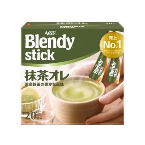 Get Agf Blendy Stick Low Carb Low Fat Instant Coffee Matcha Pcs