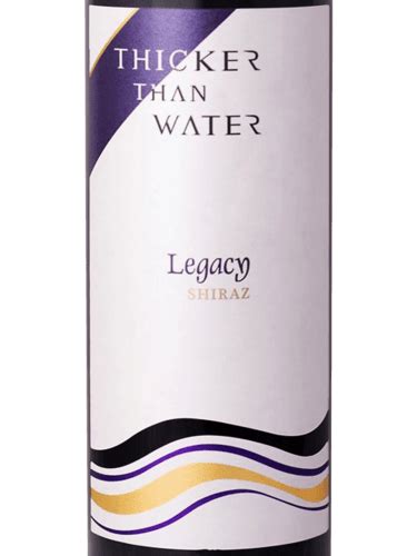 Thicker Than Water Legacy Shiraz Vivino Australia