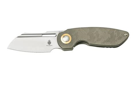 Kizer October, Ki3569A1, Titanium, 20CV zakmes, Dmitry Osarenko design ...