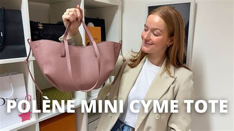 POLÈNE MINI CYME TOTE What Fits Organiser Overview YouTube