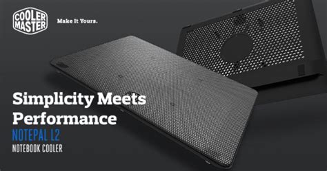 Cooler Master Introduces Notepal L2 - Simple Yet Performs! - Pokde.Net