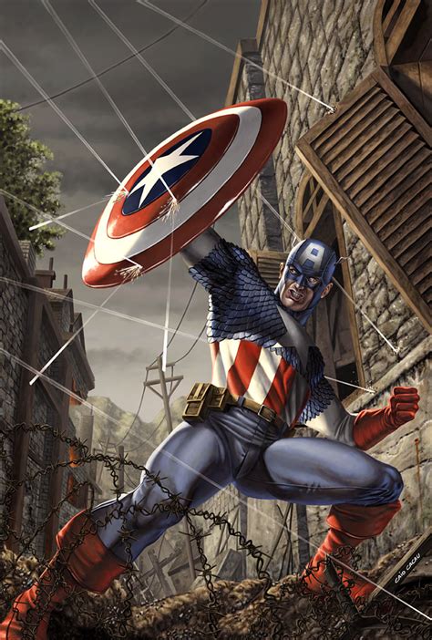 Captain America Comic Art Community Gallery Of Comic Art