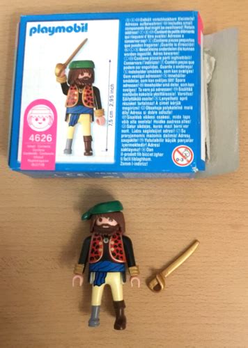 Playmobil Pirates Pirate Jambe De Bois Bandeau Vert Ref 4626 EBay