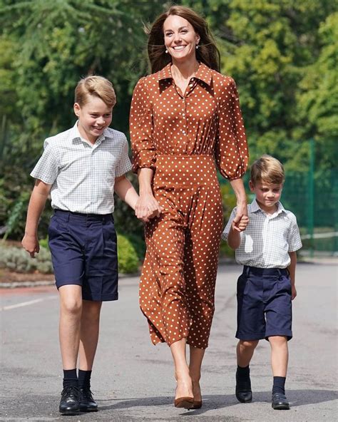 First day at school for Prince George , Princess Charlotte and Prince ...