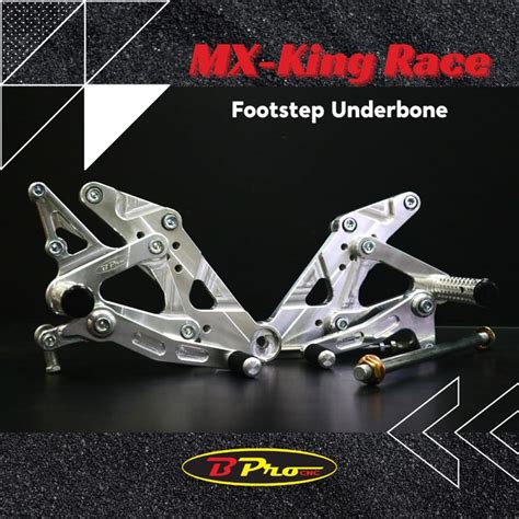 Jual Footstep Underbone Bpro Mx King Type Race Dan Road Race Full Cnc