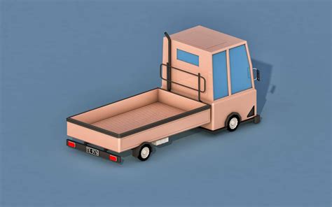 Cartoon Truck 3d Model By Tollaru