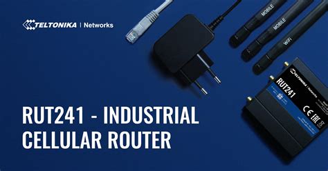 Teltonika RUT241 4G LTE Industrial Router - Stream Networks