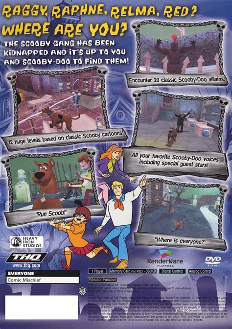 Scooby Doo Night Of 100 Frights Xbox Iso Games