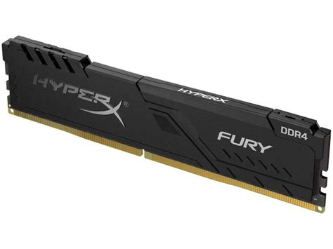 Memória RAM 8GB DDR4 HyperX Fury 2666Mhz Dissipador Memória RAM