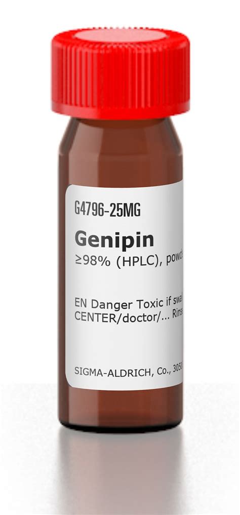 Genipin 98 HPLC Powder G4796 25MG SIGMA ALDRICH SLS