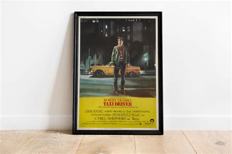 Taxi Driver Taxi Drive Poster Taxi Driver Print Wall Decor - Etsy