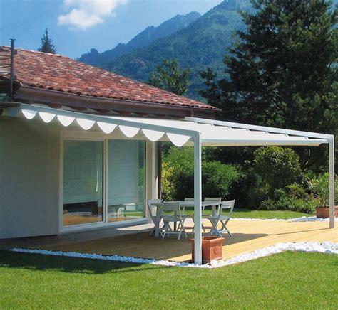 Pergola Addossata Alutecnic Pratic S P A In Alluminio Con