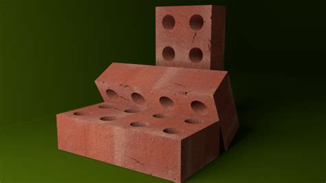 Brick Free 3D Model 3ds Obj Blend Fbx Mtl Stl Free3D