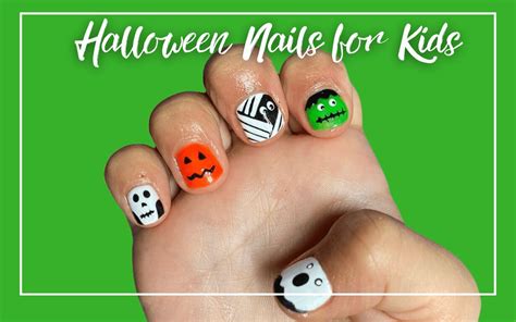 35 Halloween Nails for Kids Design Ideas