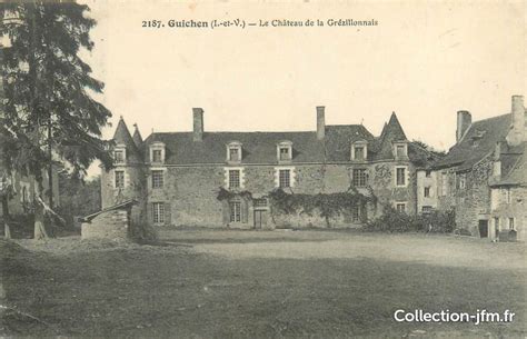 CPA FRANCE 35 Guichen le château de la Grézillonnais 35 ille et