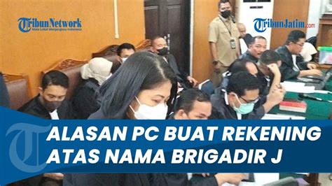 Putri Candrawathi Ungkap Alasan Buat Rekening Atas Nama Brigadir J Dan