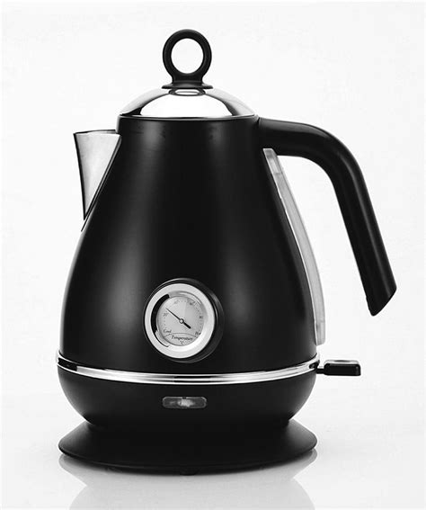 Milex Seattle Matt Black Stainless Steel Cordless Kettle W