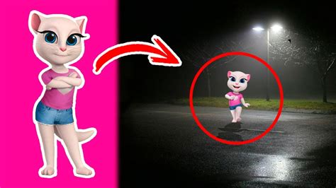 10 Talking Angela Captados en CÁMARA en la Vida Real YouTube