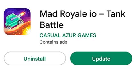 Mad Royale Io Tank Battle New Update All Battle Win Youtube