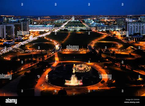 Night Time Aerial View Brasilia Hi Res Stock Photography And Images Alamy