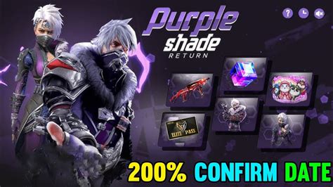 Purple Shade Bundle Return Free Fire Purple Shade Bundle Return Kab