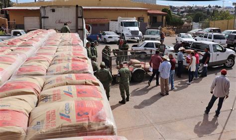 Entregan 33 Toneladas De Cemento A Familias Nogalenses Infonogales