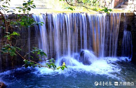 经山历海看日照丨九仙山瀑布飞流蔚为壮观一幅绝美山水画 澎湃号政务 澎湃新闻 The Paper