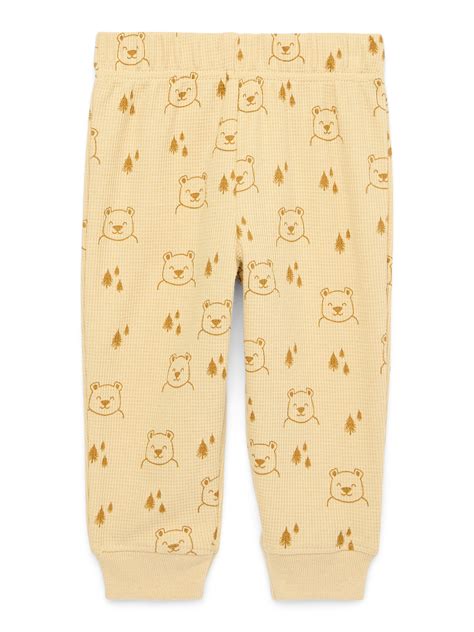 Garanimals Baby Boy Print Thermal Jogger Sizes 0 24 Months