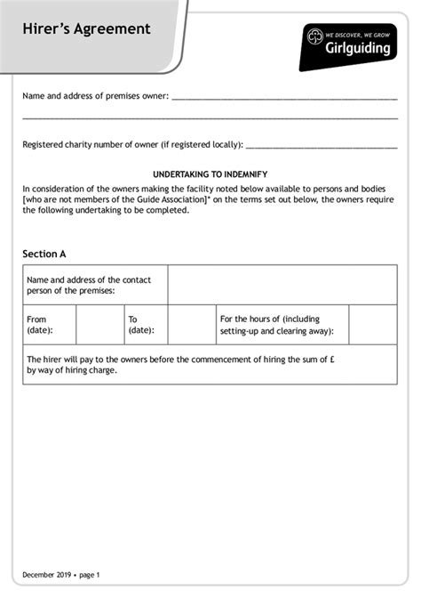 Fill Free Fillable Forms For Girlguiding Uk