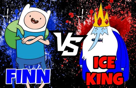 Finn VS Ice King by RuthlessGuide1468 on DeviantArt